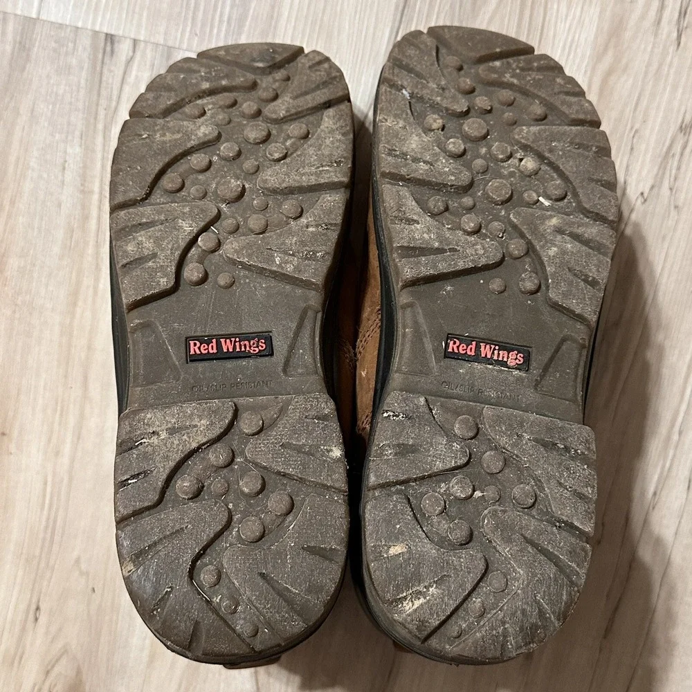 RED WING ASTMF 2413-05 Brown Boots Size 12 EE US. Steel Toe Fast Shipping‎
